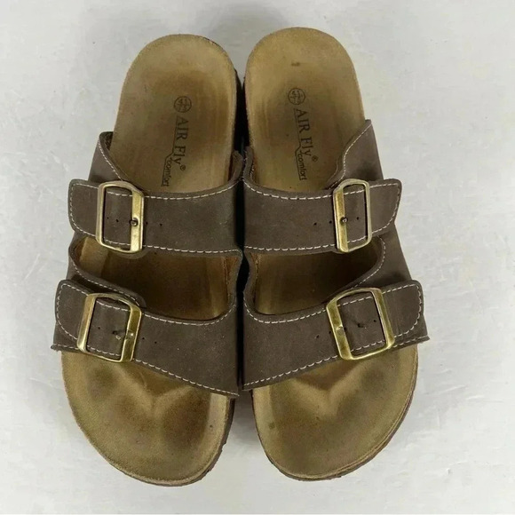 air fly  sandals footbed style men size 7.5 - Picture 2 of 7